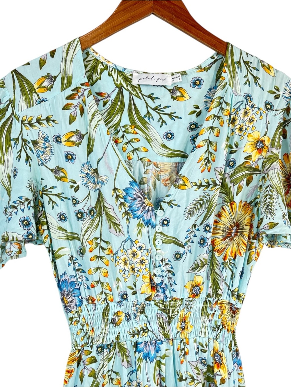 Petal & Pup Arabella Floral High-Low Dress Size 6 - Picture 3 of 6